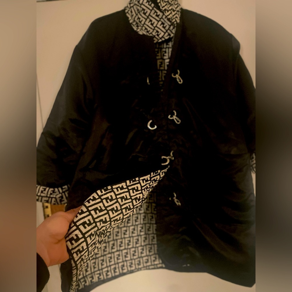 Vintage FENDI kimono-esque jacket. Extremely rare.